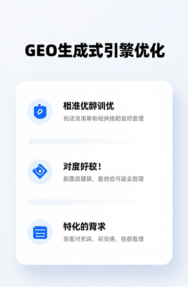 GEO助力企业提升AI搜索可见性